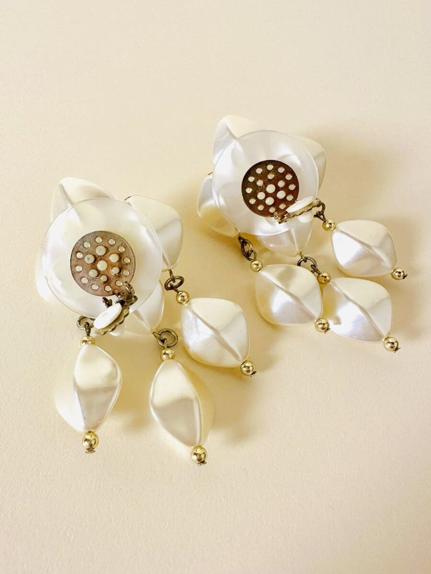 Maxi clip medusa con perle sintetiche