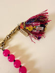 Collier con cristalli e pietre multicolor “Radà”