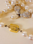 Collier di perle con teste di leopardo “Pierre Cardin”