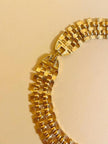 Gold-toned necklace with maxi bow