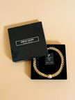 Collier oro con perla cabochon 