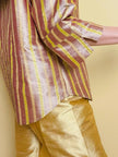 Ensemble in shantung bicolore 