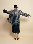 Vintage suit in seta e lurex