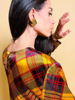 Earrings cube