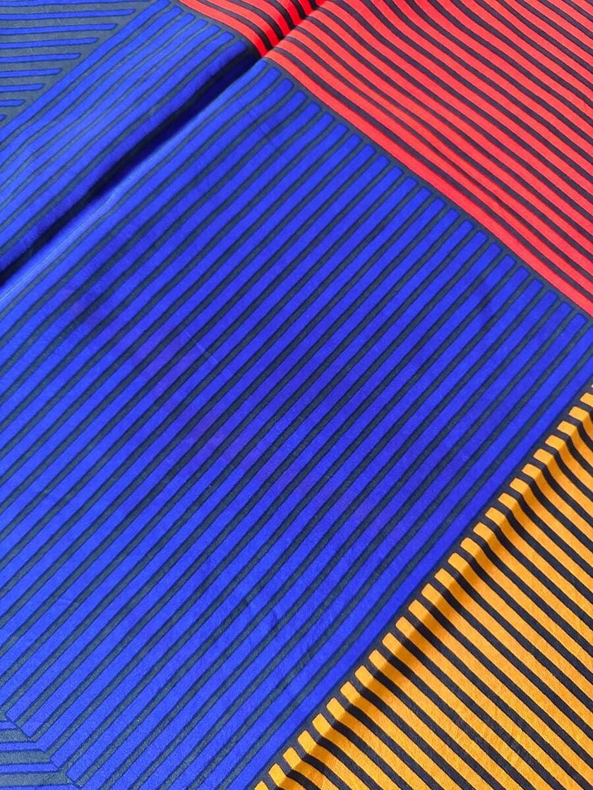 Foulard in seta multicolor “Pierre Cardin”
