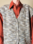 Gilet abbottonato in lana mélange “Missoni”