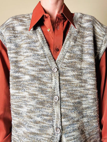 Gilet abbottonato in lana mélange “Missoni”