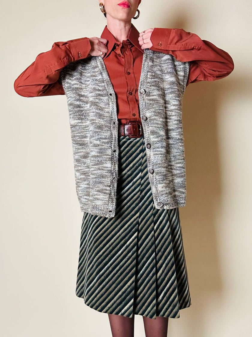 Gilet abbottonato in lana mélange “Missoni”