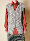 Gilet abbottonato in lana mélange “Missoni”