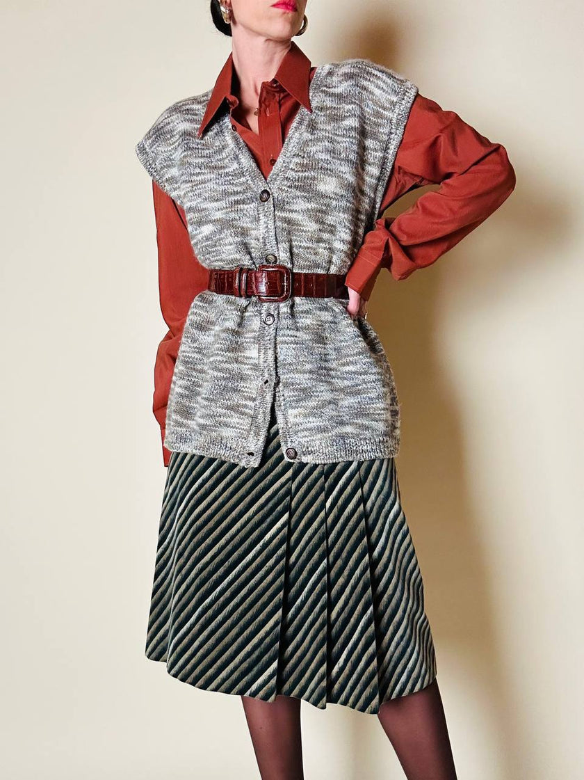 Gilet abbottonato in lana mélange “Missoni”