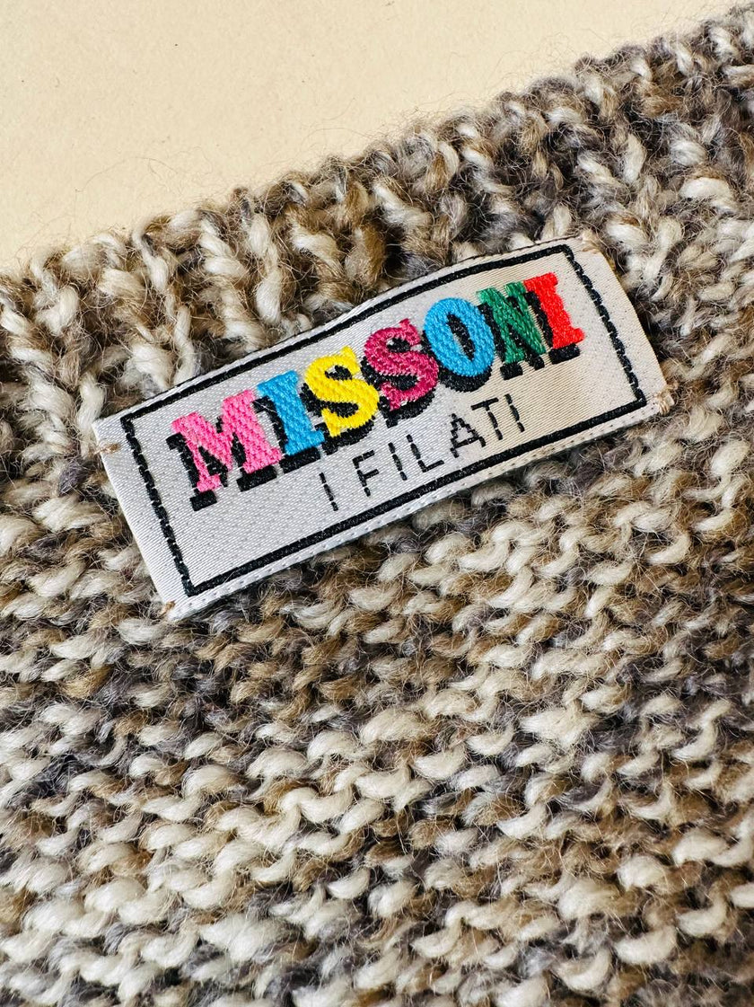Gilet abbottonato in lana mélange “Missoni”