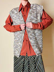 Gilet abbottonato in lana mélange “Missoni”