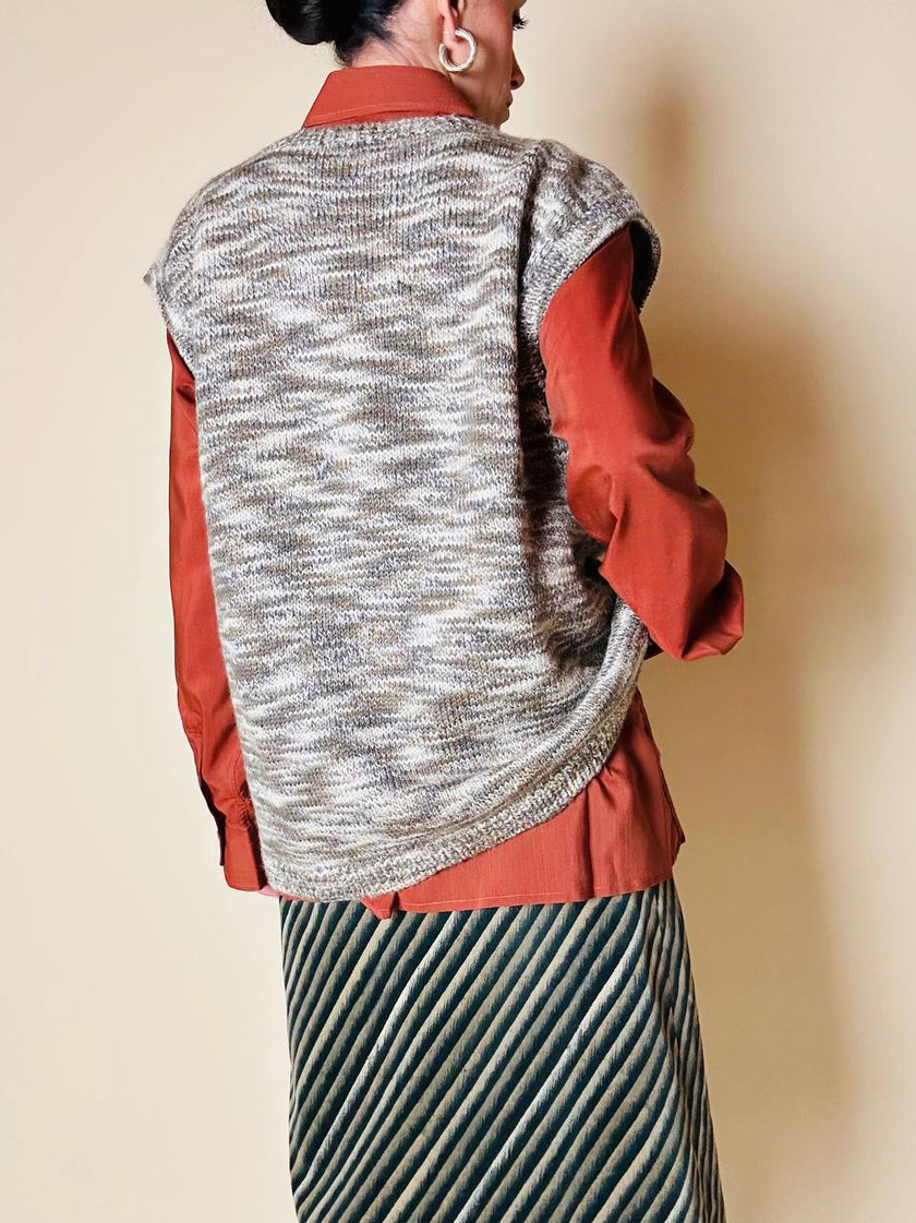 Gilet abbottonato in lana mélange “Missoni”
