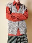 Gilet abbottonato in lana mélange “Missoni”
