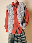Gilet abbottonato in lana mélange “Missoni”