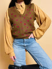 Gilet in misto lana color tabacco “Ungaro Ter Paris”