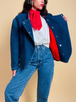 Giubbotto in tela jeans 
