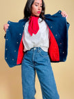 Giubbotto in tela jeans 