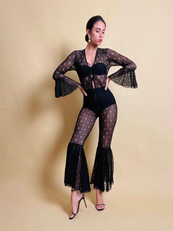 Lace jumpsuit