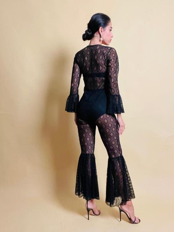 Lace jumpsuit