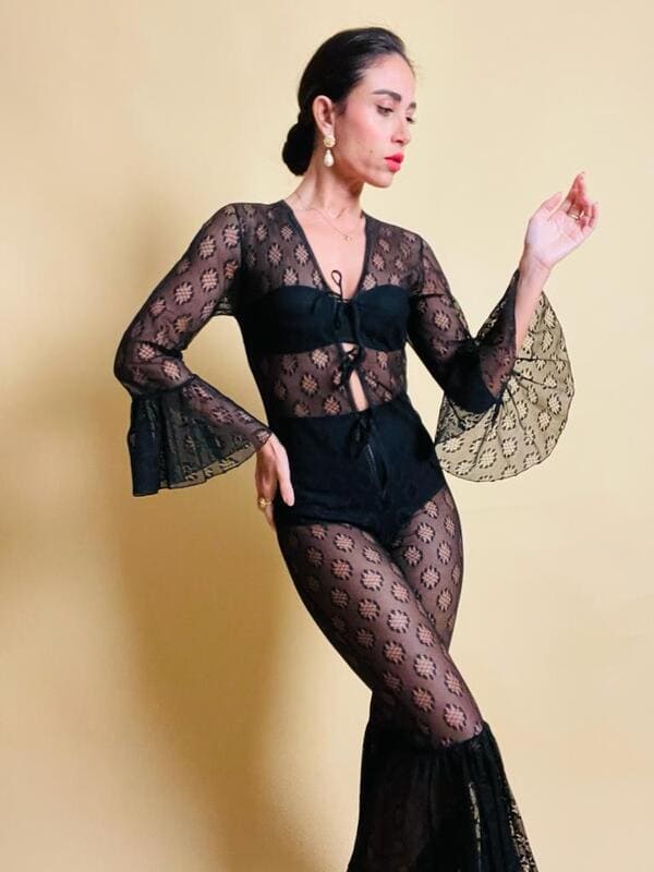 Lace jumpsuit
