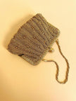 Mini bag anni '50 in lurex oro