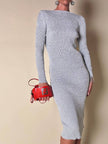 Mini bag in vernice arancione con logo in specchio argento “Fendi”