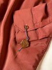 Camicia oversize color ruggine 