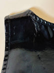 Mini dress in PVC nero “Fendissime”