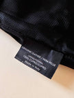 Pantalone vintage Gucci modello a sigaretta in pelle nera