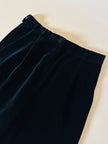 Pantalone in velluto nero 