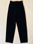 Pantalone in velluto nero 