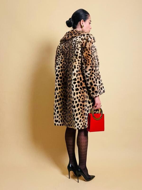 Schearling chic fantasia leopardo