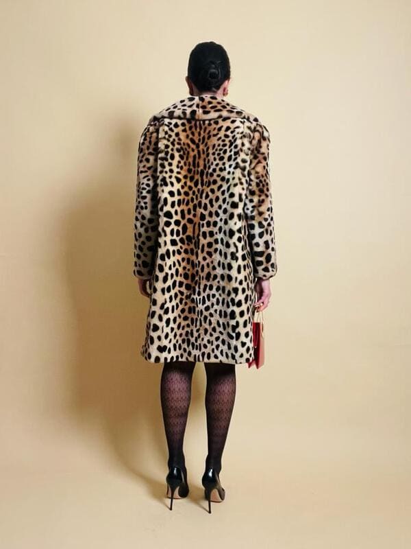 Schearling chic fantasia leopardo