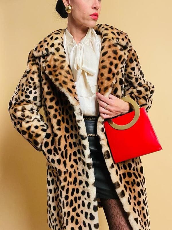 Schearling chic fantasia leopardo