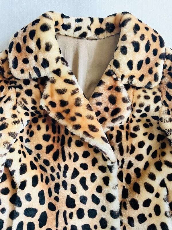 Schearling chic fantasia leopardo
