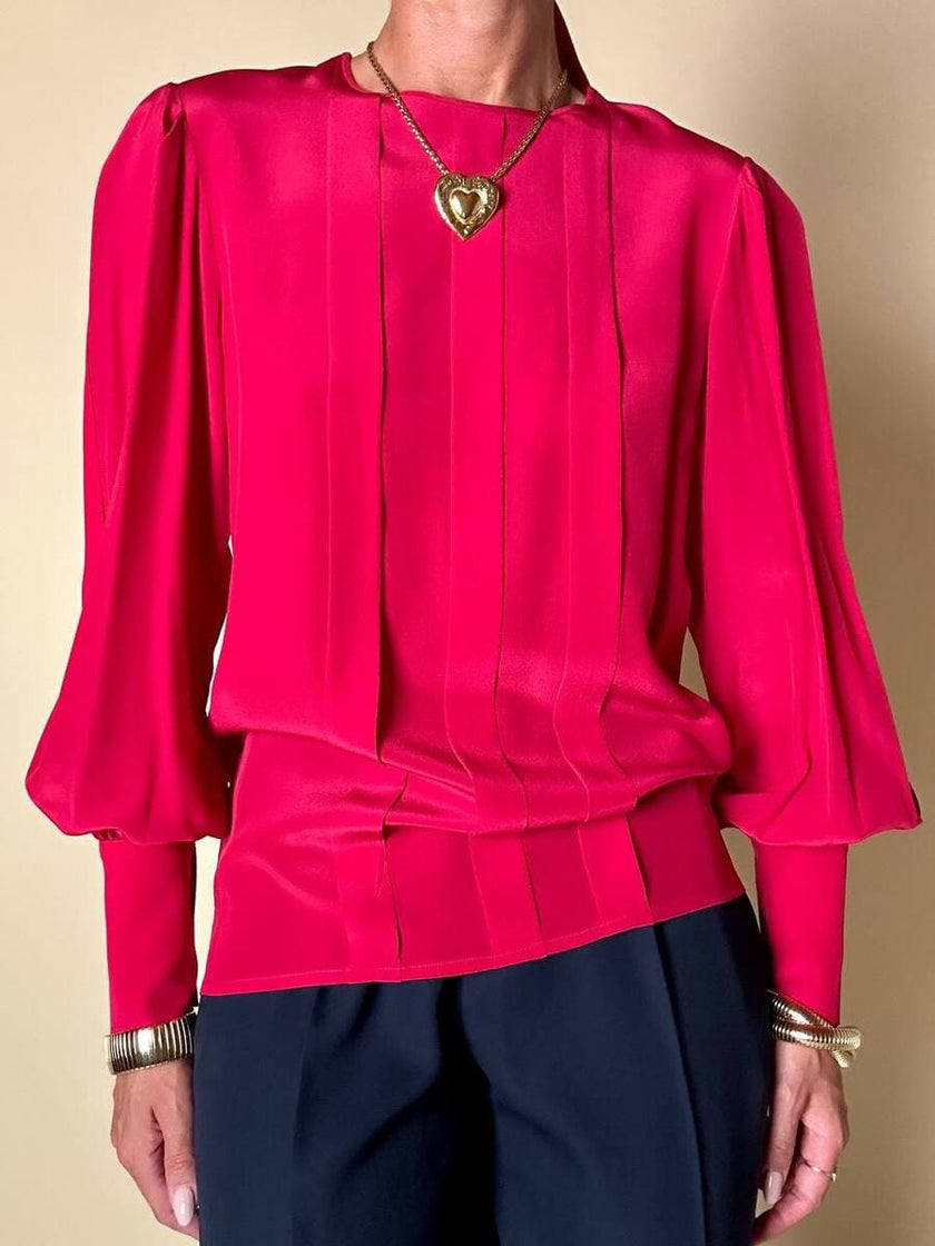 Spilla/Ciondolo a forma di cuore “Yves Saint Laurent”