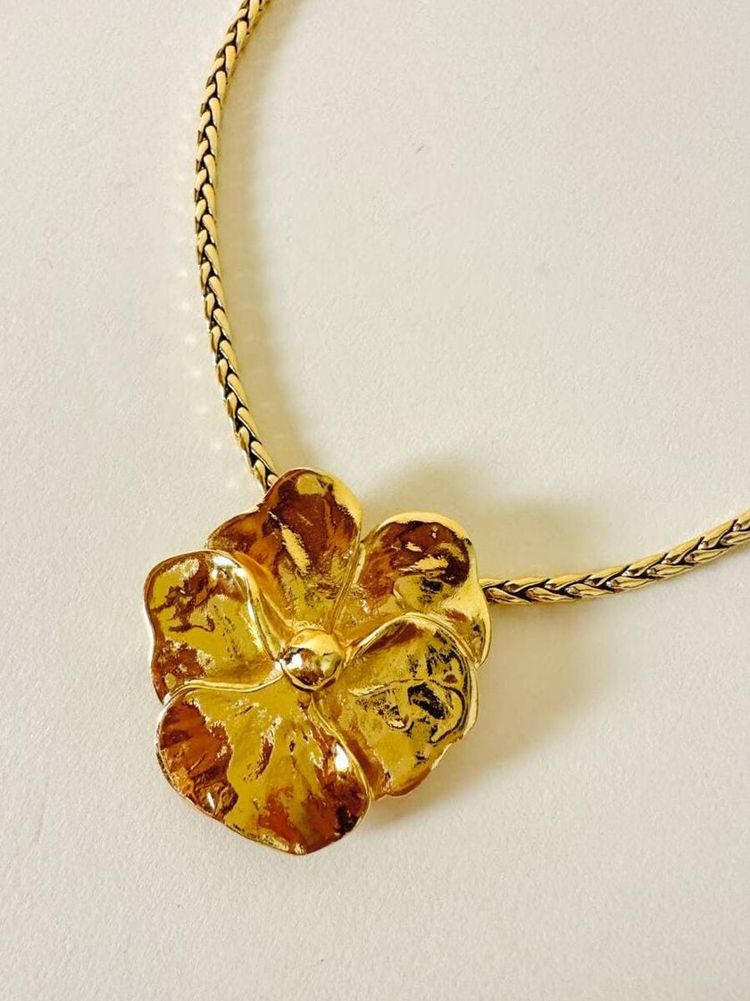 Spilla/ciondolo primula “Yves Saint Laurent”