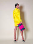 Tailleur in cotone giallo “Yves Saint Laurent”