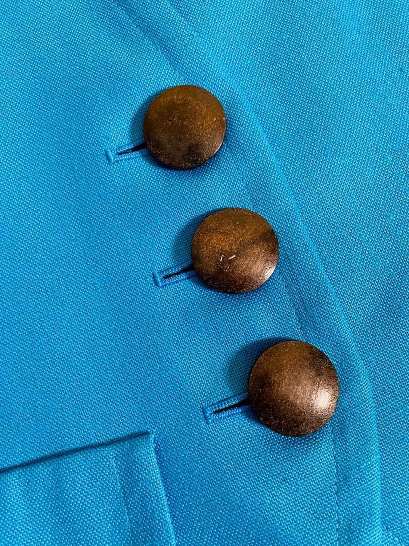 Tailleur turchese 