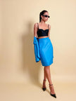 Tailleur turchese 