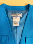 Tailleur turchese 