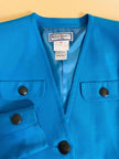 Tailleur turchese 