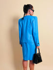 Tailleur turchese 