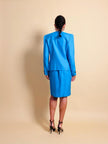 Tailleur turchese 