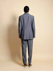 Tailleur sartoriale in lana boutonné