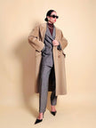 Tailleur sartoriale in lana boutonné