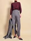 Tailleur sartoriale in lana boutonné