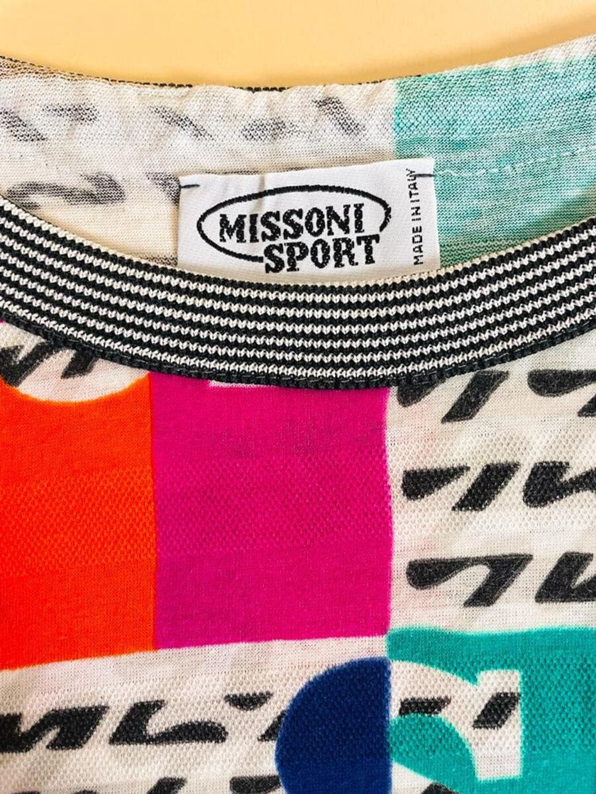 T-shirt color block 