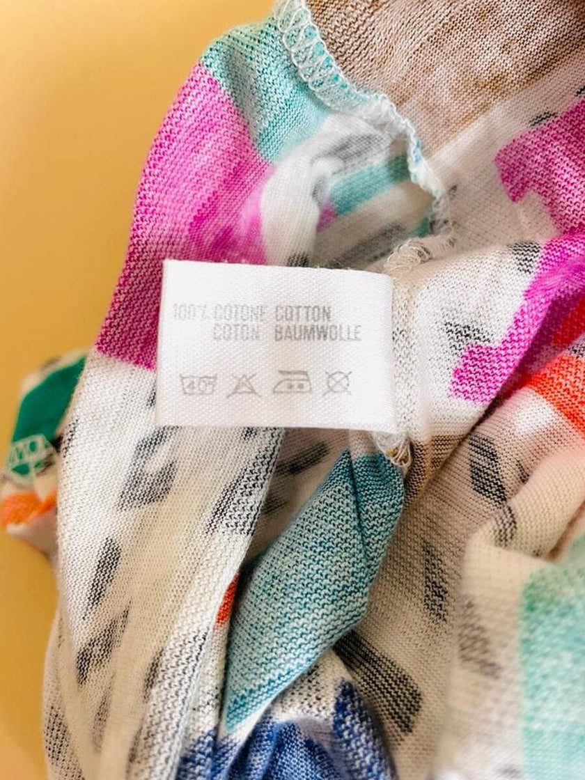 T-shirt color block 